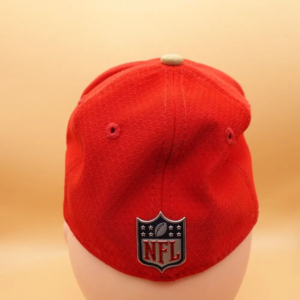 San Francisco 49ers Hat Cap Fitted Mens 6 3/8 Red NFL Football New Era